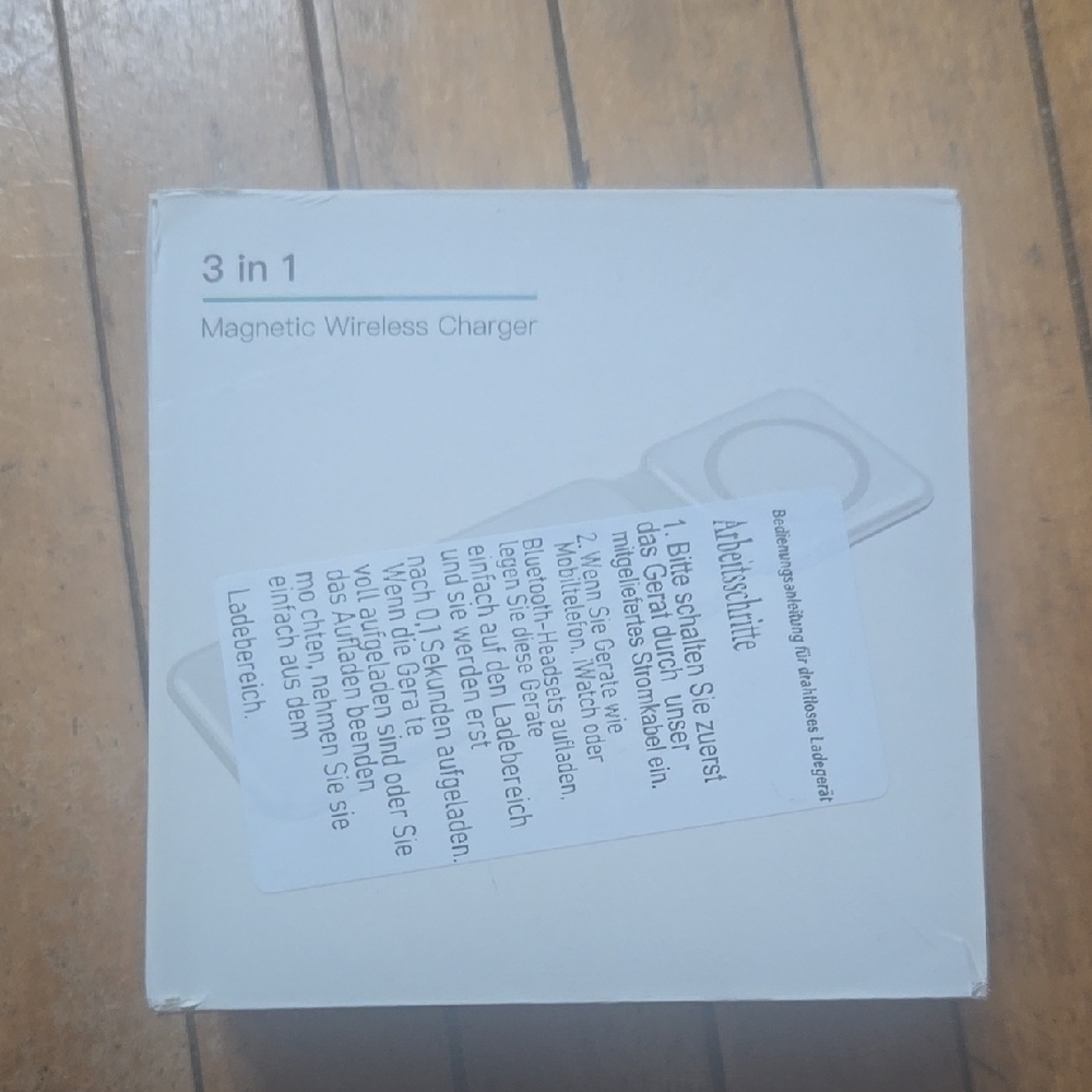 3 in 1 Magnetic Wireless Charger